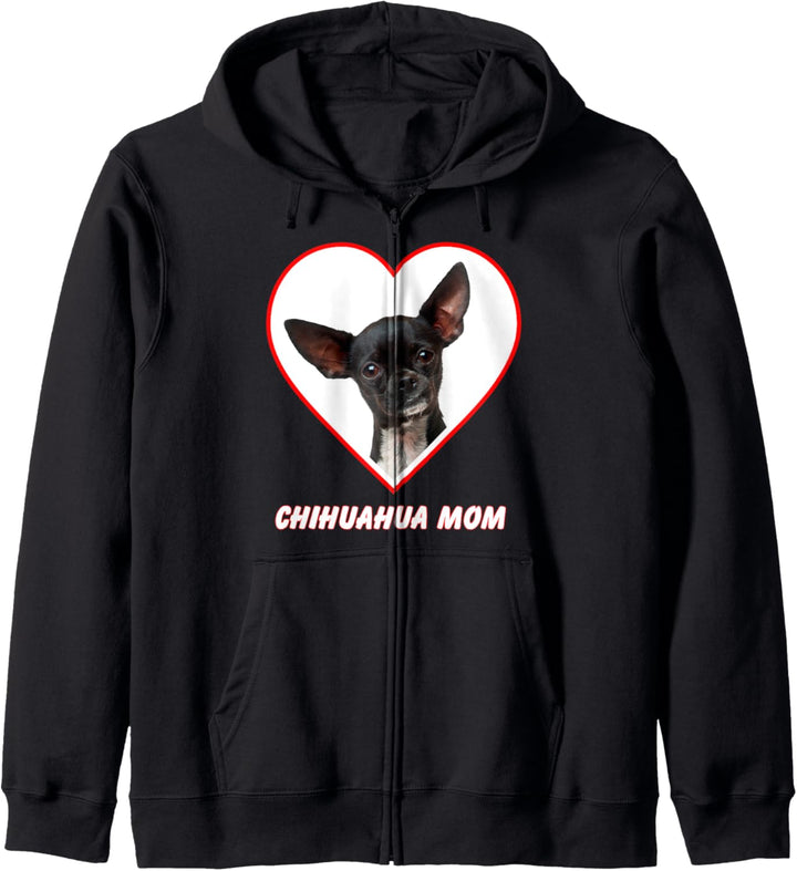 Chihuahua Dog Mom Kapuzenjacke