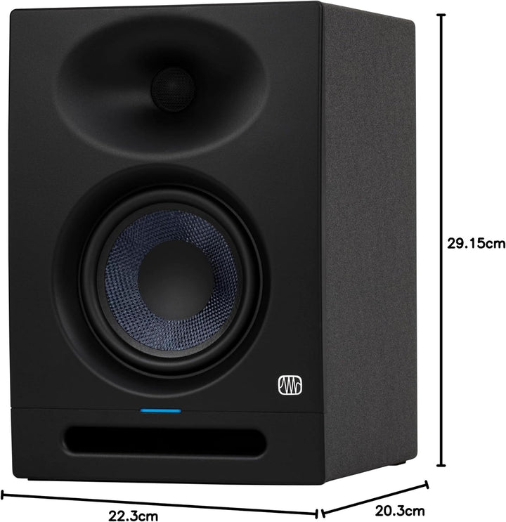 PreSonus Eris Studio 5 – 5,25" Aktive 2-Wege-Studiomonitore mit EBM Waveguide 5.25" treiber, 5.25" t