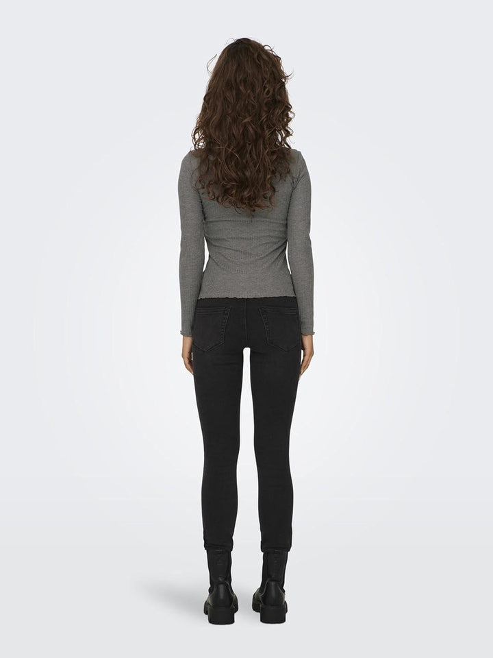ONLY Female Top ONLEMMA Top XS Plum Kitten, XS Plum Kitten