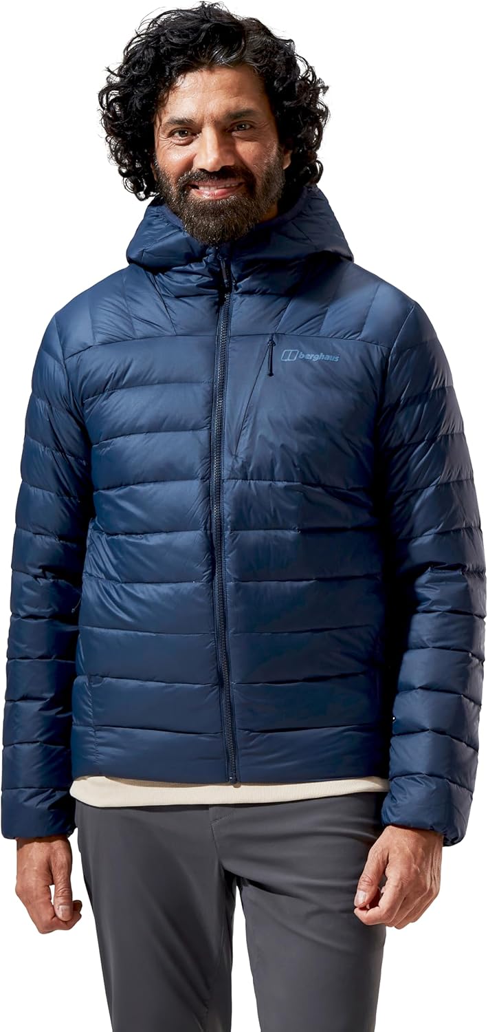 Berghaus Silksworth Hooded Down Insulated Jacke für Herren, Dusk, 3XL