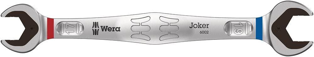 Wera 05003765001 6002 Joker Double Doppelmaulschlüssel, 17 - 19 x 235 mm