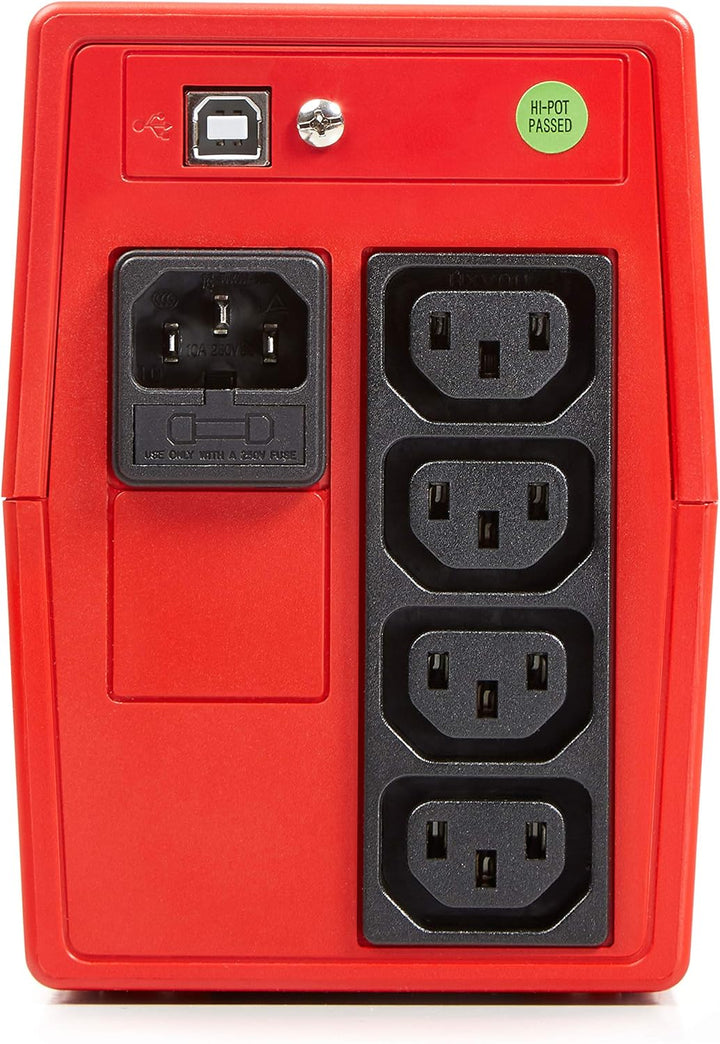 USV SALICRU SPS 700 ONE IEC, Line-interactive, 4 Ausgänge, 700VA/360W USB Überlastschutz Format Mini