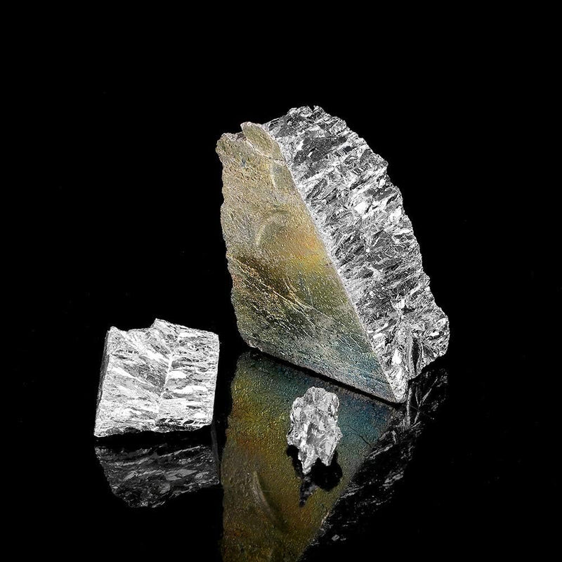 Wismut Metall Ingot Chunk 99,99% Reines Kristall Geodes zur die Herstellung der Kristalle, Angelköde