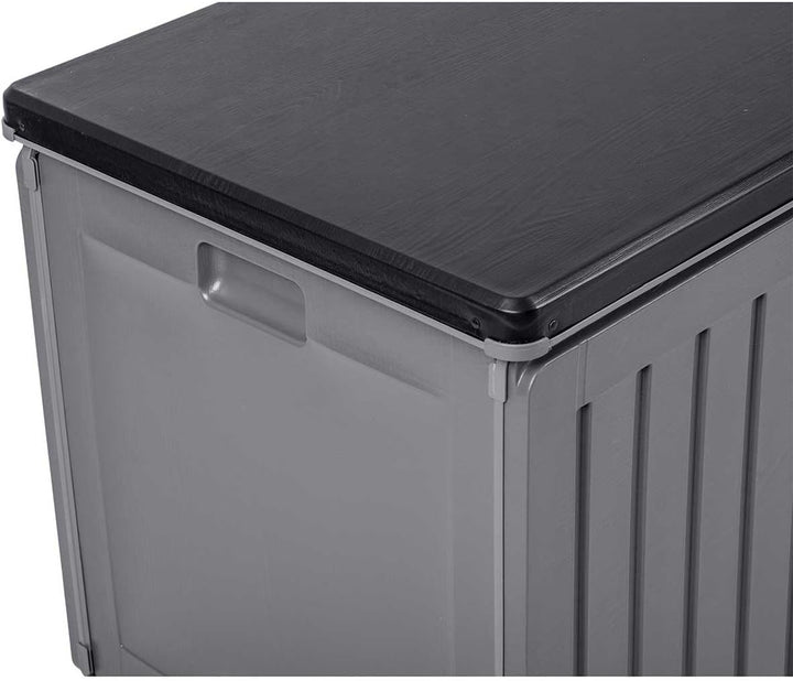 Gartenbox Auflagenbox Aufbewahrungsbox Kapazität 270l Kissenbox Outdoor Sitzbank Wetterfest Abschlie