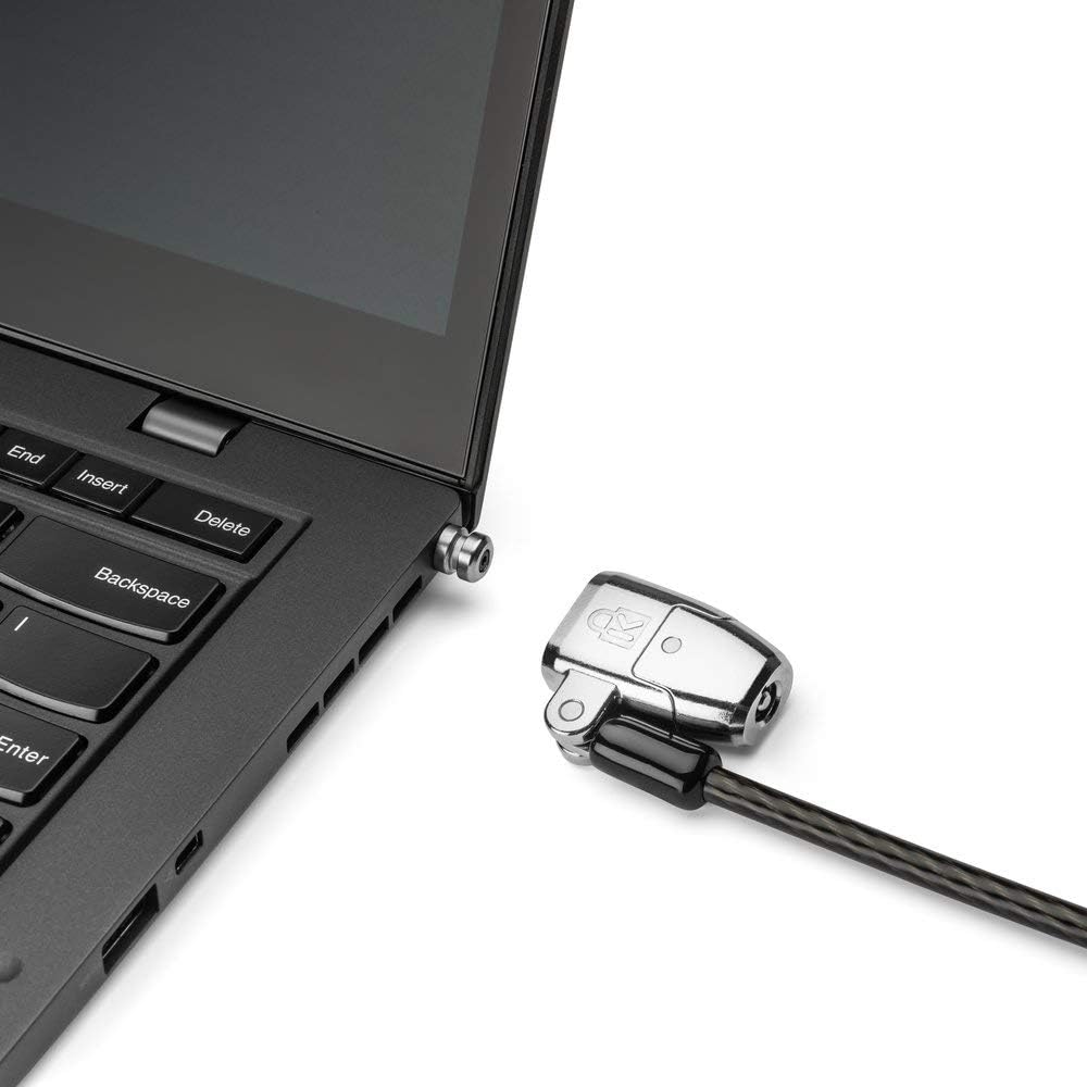 Kensington ClickSafe Universelles 2.0 3-in-1 Laptopschloss, Ideal für alle Laptops mit T-Bar, Nano o
