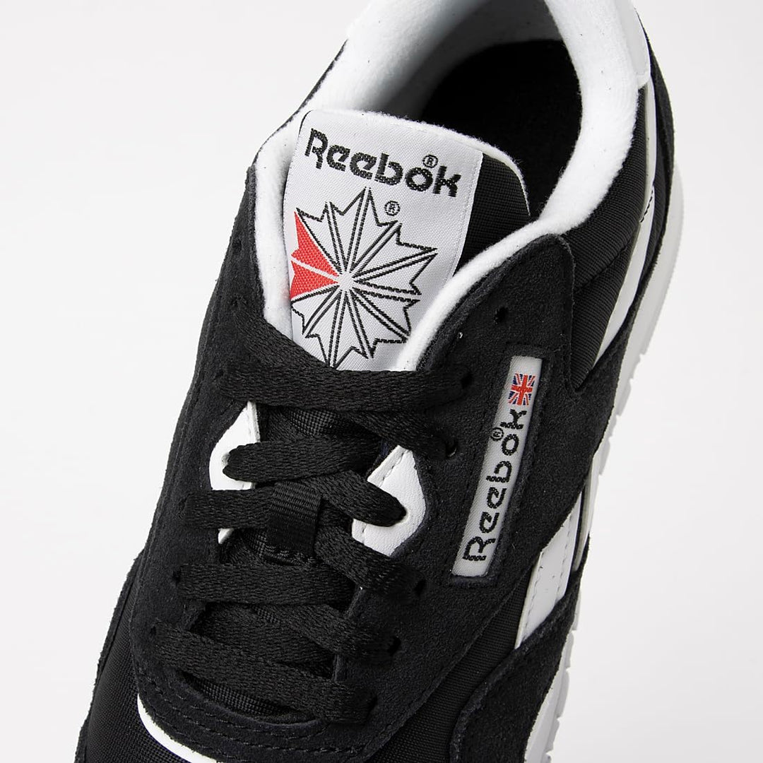 Reebok Damen Klassisches Leder Trainings-Laufschuhe 34.5 EU Core Black Ftwr White Ftwr White, 34.5 E