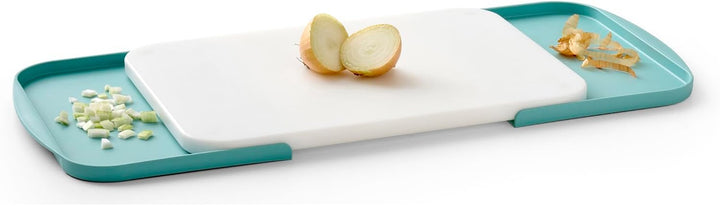 Rosti Separa Schneidebrett mit Schalen 39,5 x 26,8 x 2 cm Nordic Green Nordic Green 39.5L x 26.8B cm