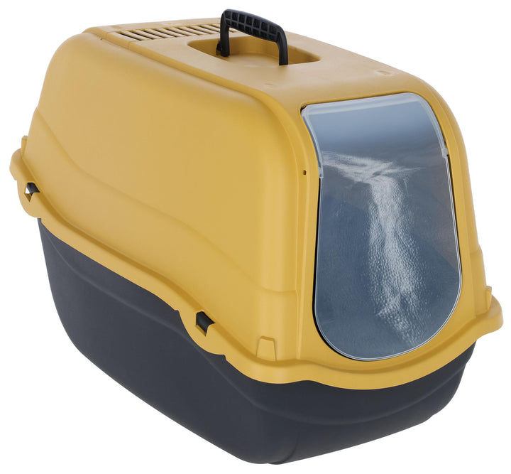 Kerbl Pet Katzentoilette Minka, schwarz/Honey, 57x39x41 cm, Katzenklo, Kunststoff, Katzen, schwarz/h