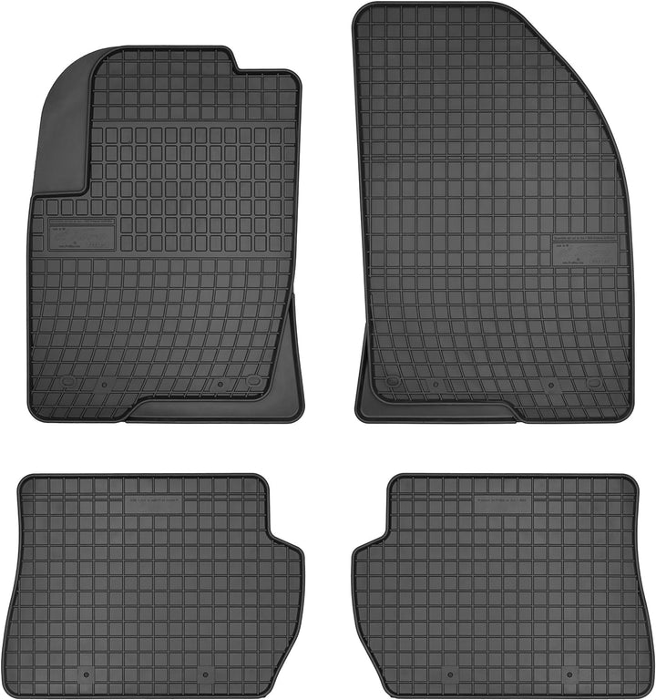 Gummimatten Autofussmatten Fussmatten exakter Passform 4-teilig FO-0313