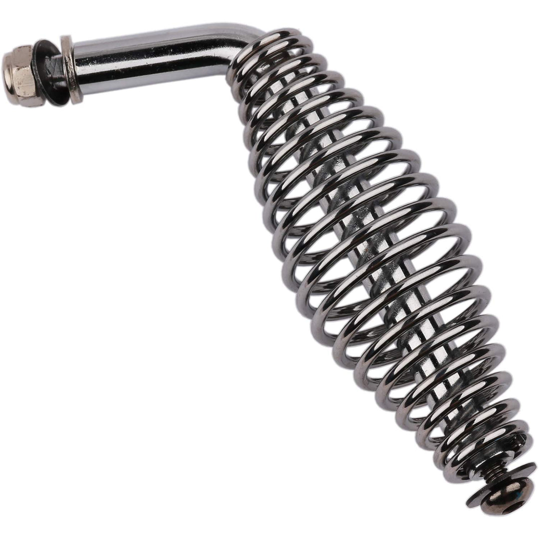 Gooyoou 12,7 cm Edelstahl-Federgriff mit 1,27 cm Stahlstange für Grillgruben, Anhänger, Metallprojek