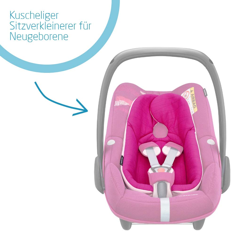 Maxi-Cosi Pebble Plus i-Size Babyschale, Gruppe 0+ Autositz für Babys, inkl. Sitzverkleinerer, nutzb