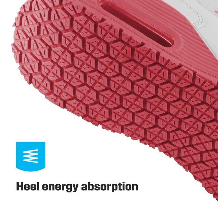 Oxypas elas4001fux ELA SRC Arbeits-Sneakers,White with Fuchsia,40 EU 40 EU Rosa, 40 EU Rosa