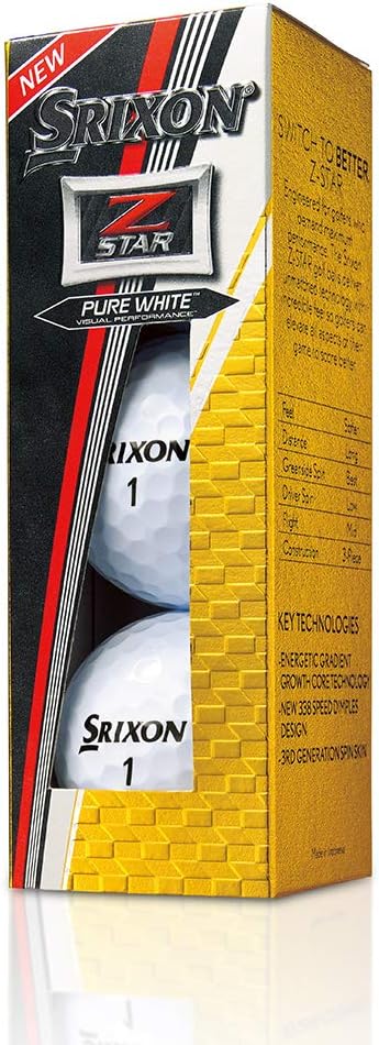 Srixon Z Star 2017 - Golfbälle reinwess, reinwess