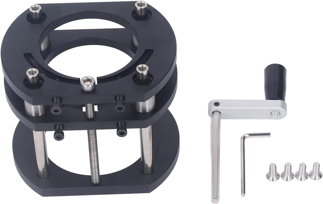 Fräser Lift, Frästisch Lift für Oberfräsen Fräser Hebebühne Basis 4-Klemm Frästisch Hebesystem Oberf