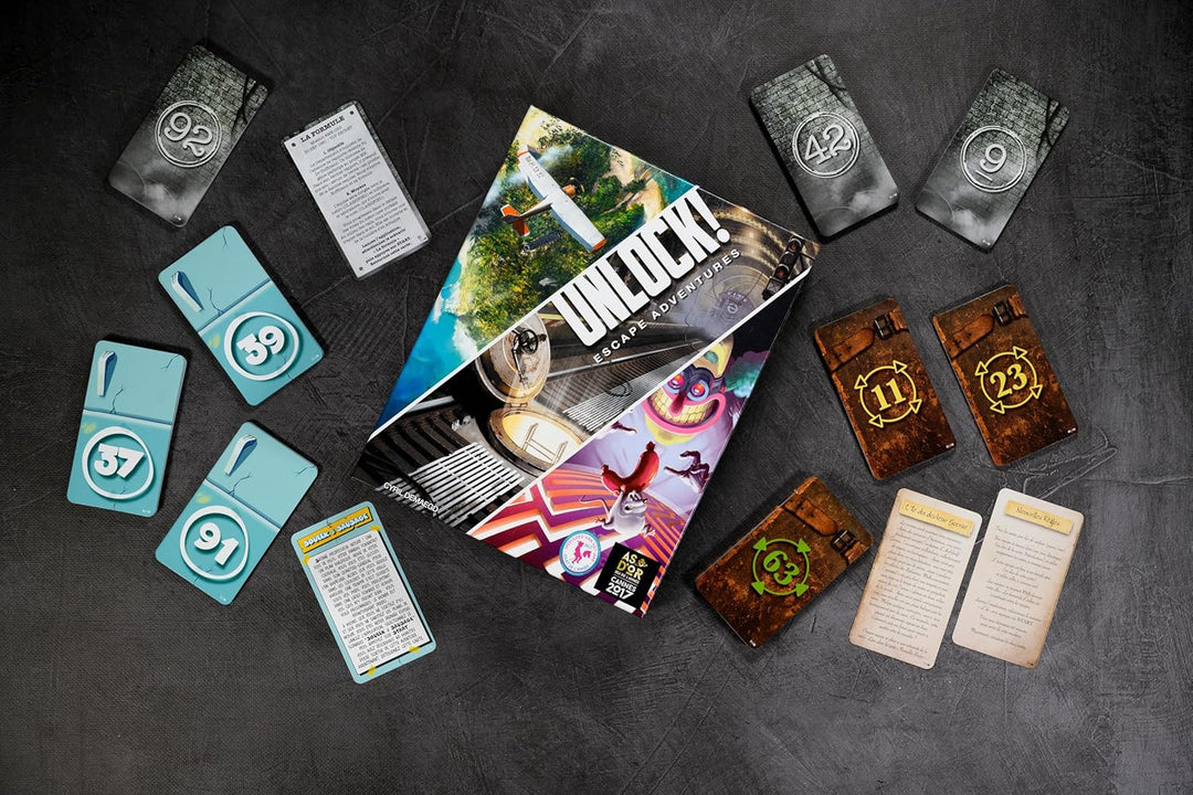 Unbox Now - Unlock! Escape Adventures - Brettspiel auf Spanisch