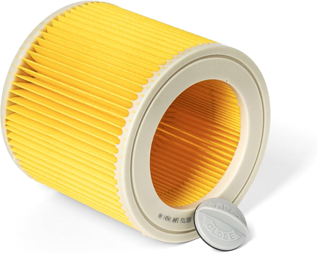 3x Filter für Kärcher Staubsauger Ersatz - Luftfilter kompatibel mit Kärcher WD3, WD2, WD1, MV3, MV2