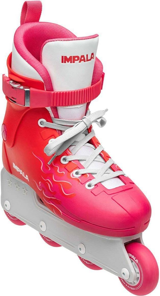 Impala Rollerskates Damen Impala Lightspeed Inline Skate US 10 / EU 41 / UK 8 Flames, US 10 / EU 41