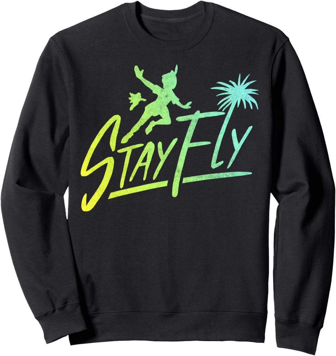 Disney Peter Pan Stay Fly Gradient Silhouette Sweatshirt