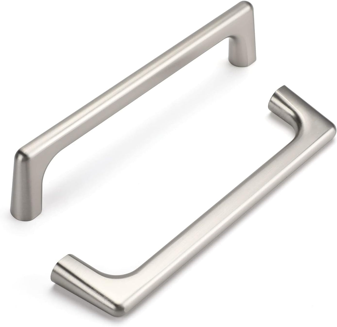 goldenwarm 10 Stück Griffe für Küchenschränke Möbelgriffe 128mm Lochabstand Griffe Möbel Silber Küch