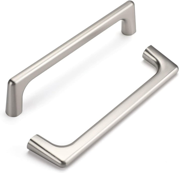 goldenwarm 10 Stück Griffe für Küchenschränke Möbelgriffe 128mm Lochabstand Griffe Möbel Silber Küch
