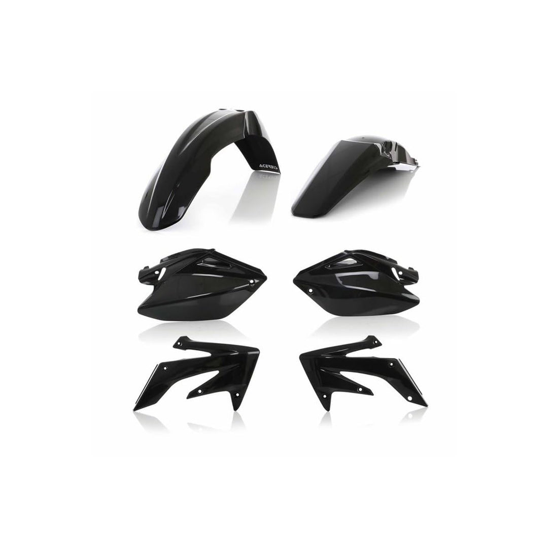 Acerbis 0007454.090 Kit PLASTICHE HON CRF 250R 04-05 Schwarz