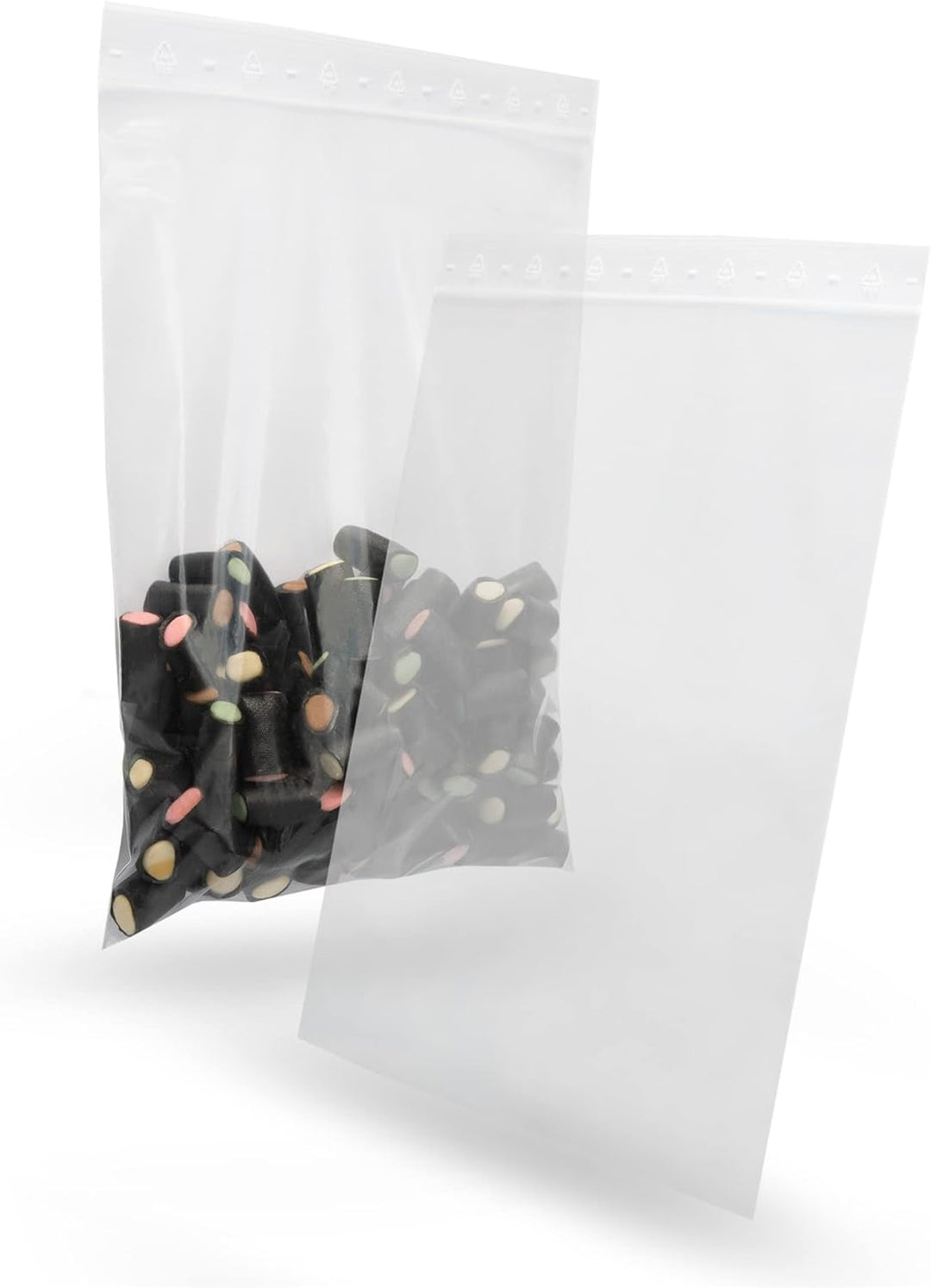 Elke-Plastic Druckverschlussbeutel - wiederverschliessbare Plastiktüte - Polybeutel - Plastikbeutel