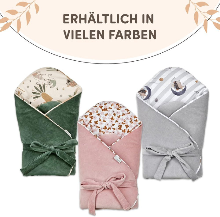 Albero Mio Baby Pucksack Baby Pucktuch | Grösse: 75 x 75 cm | Kordelzug | Sicher für Babys | 100% Ba