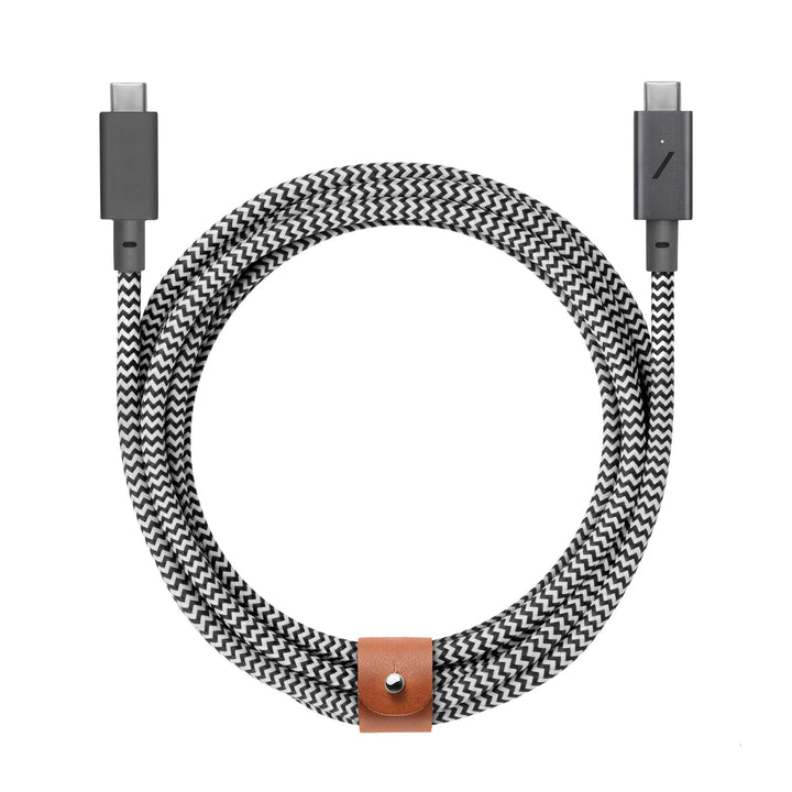 Native Union Type-C Belt Kabel Pro - 240 W USB-C auf USB-C 2.4m Ultrastarkes Ladekabel kompatibel mi
