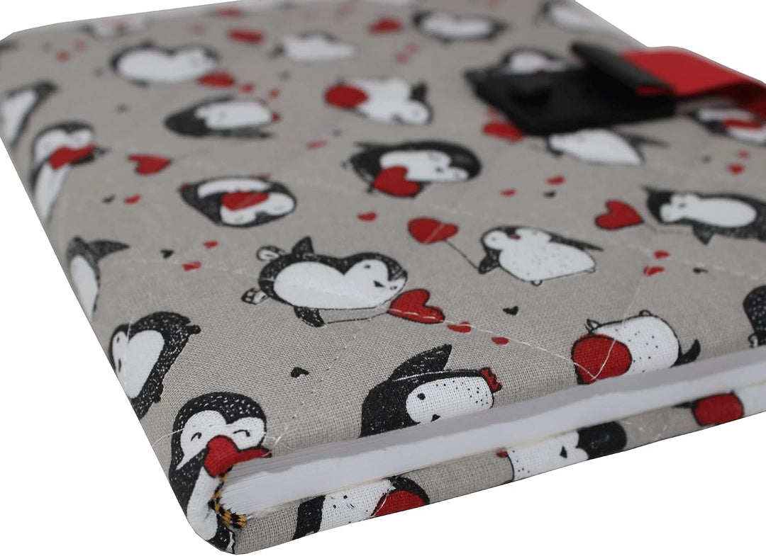 Tagebuch mit Schloss Pinguin