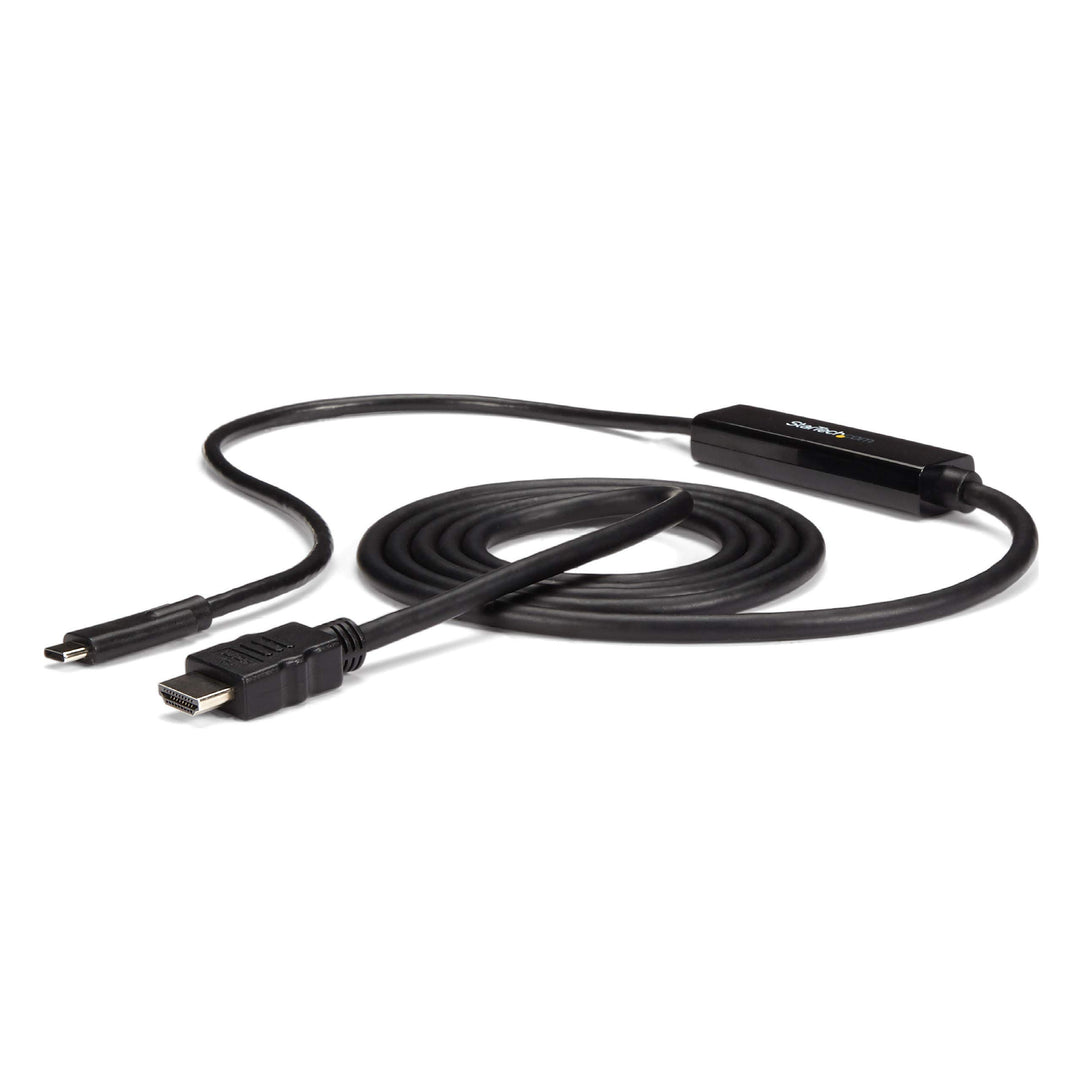 StarTech.com USB C auf HDMI Kabel - 1m - 4K -Thunderbolt 3 kompatibel - USB Typ C zu HDMI Adapter Ka