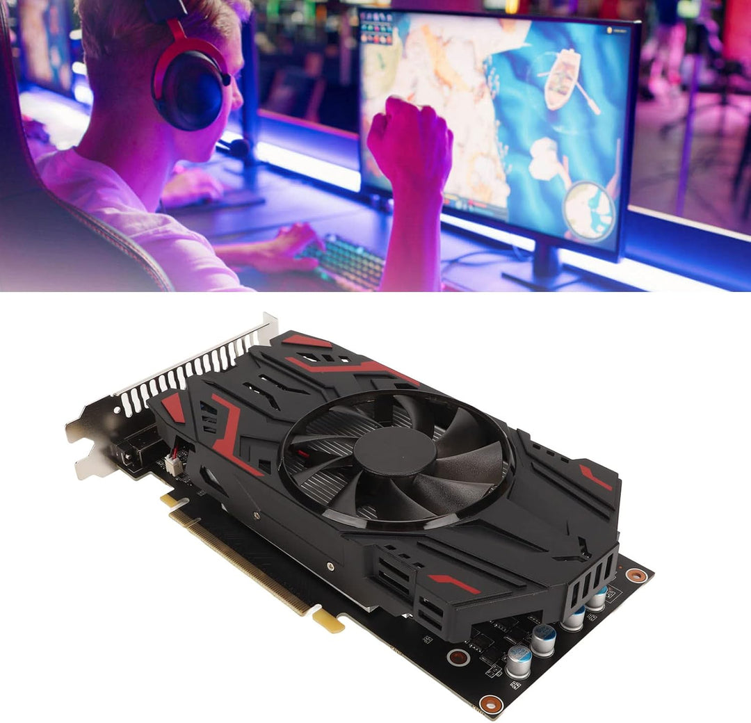 VBESTLIFE GTX550Ti 4 GB Grafikkarte, GDDR5, 128 Bit, PCI Express 2.0, 783 MHz/3400 MHz, 2560 X 1600,