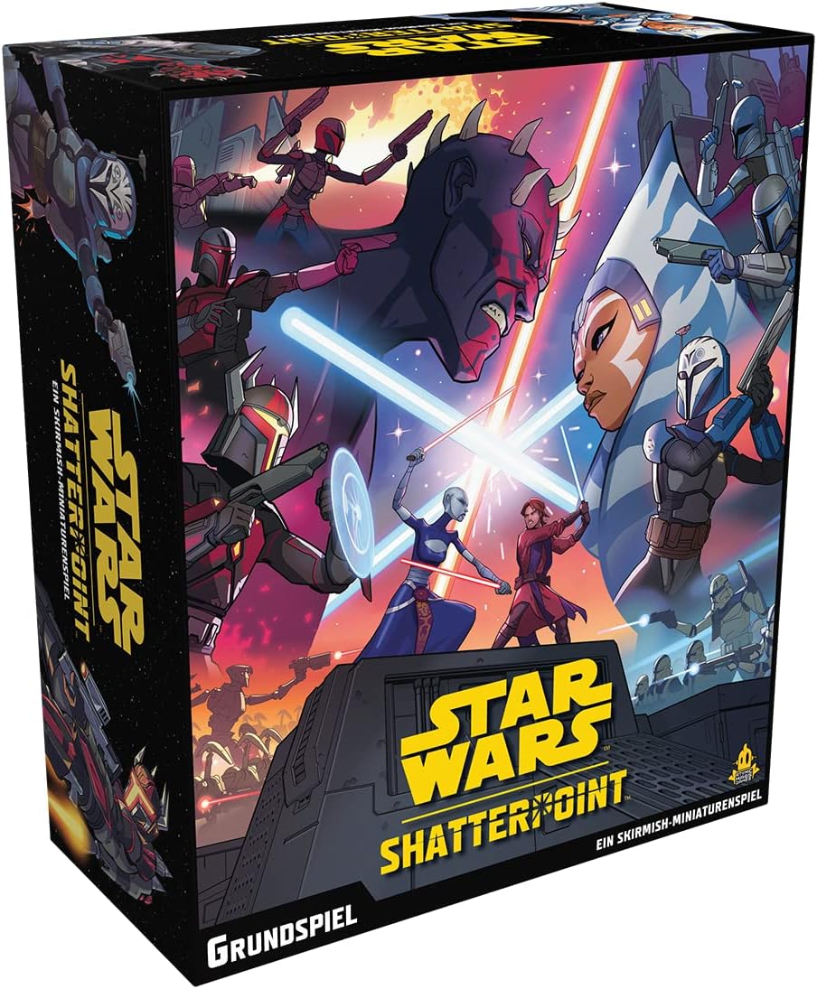 Atomic Mass Games | Star Wars: Shatterpoint | Grundspiel | Tabletop | 2 Spieler | Ab 14+ Jahren | 90