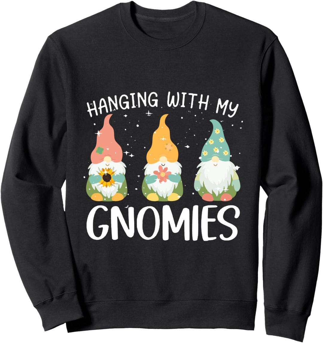 Hängen mit meinen Zwergen Weihnachten Sweatshirt