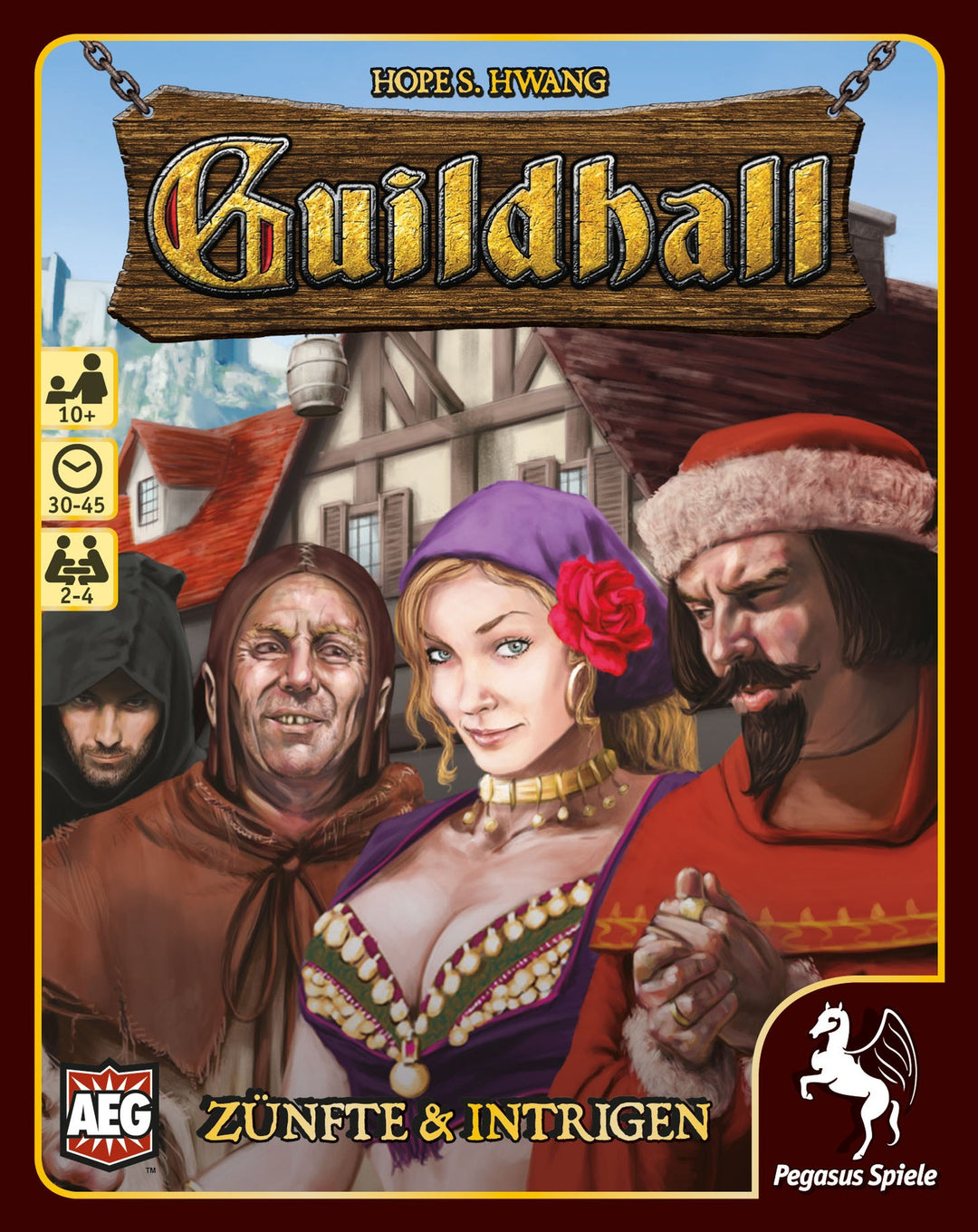 Pegasus Spiele 17270G - Guildhall Zünfte und Intrigen
