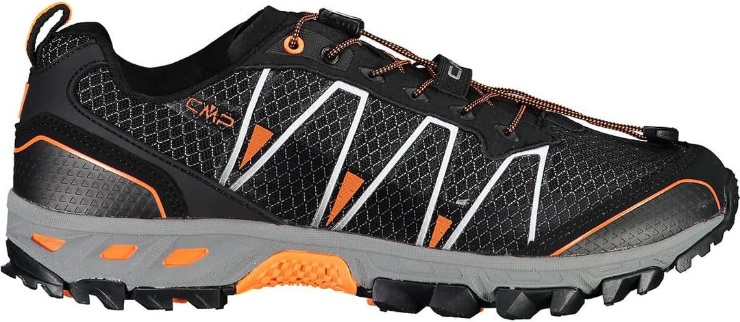 CMP Herren Altak Trail Running Shoe 40 EU Black Flash Orange, 40 EU Black Flash Orange