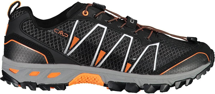 CMP Herren Altak Trail Running Shoe 40 EU Black Flash Orange, 40 EU Black Flash Orange