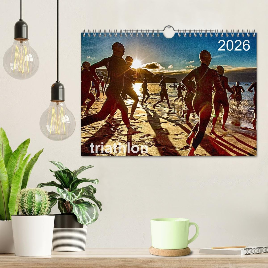 TRIATHLON 2026 (Wandkalender 2026 DIN A4 quer), CALVENDO Monatskalender: Triathlon Kalender 2016 (CA