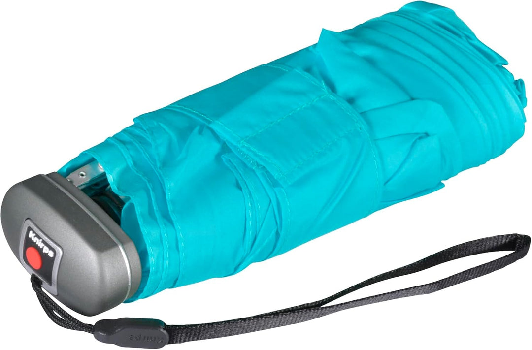 Knirps Mini Taschenschirm Travel Aqua, Aqua