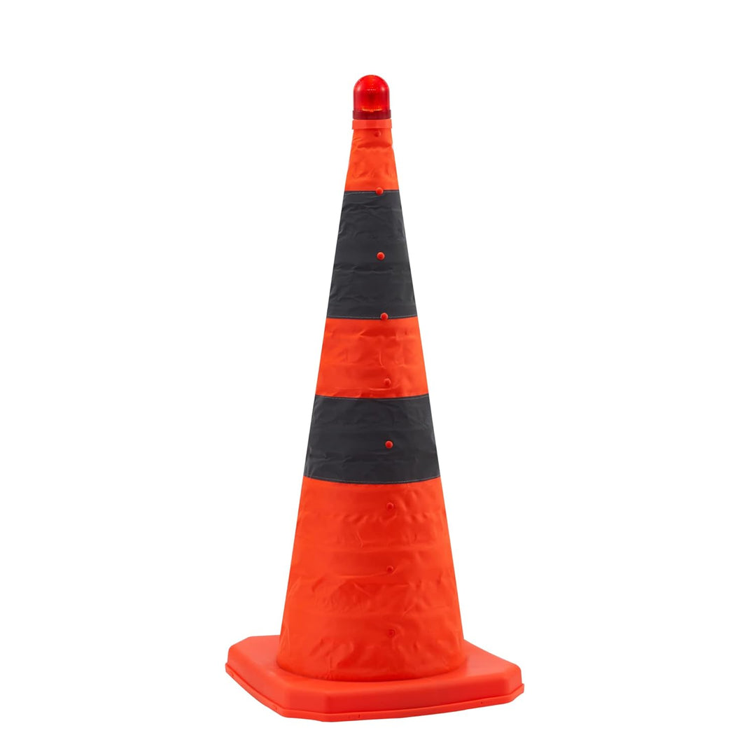 Sinoer 1Pack 70cm Zusammenklappbare Verkehrskegel/Verkehrskegelschild/Mehrzweck-Pop-up-Reflektierend