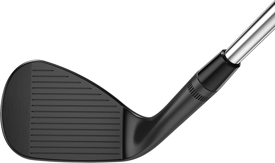 Callaway Golf 2022 Jaws Raw Wedge Schwarz 52 Degree (Right Hand) S Grind, 10 * Bounce Stahlschaft, S