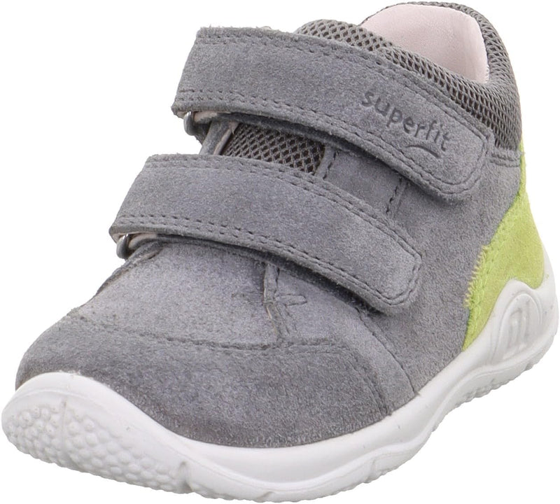 Superfit Baby Jungen UNIVERSE Lauflernschuh, GRAU/GRAU 2000 21 EU Weit Grau Grün 2500, 21 EU Weit Gr