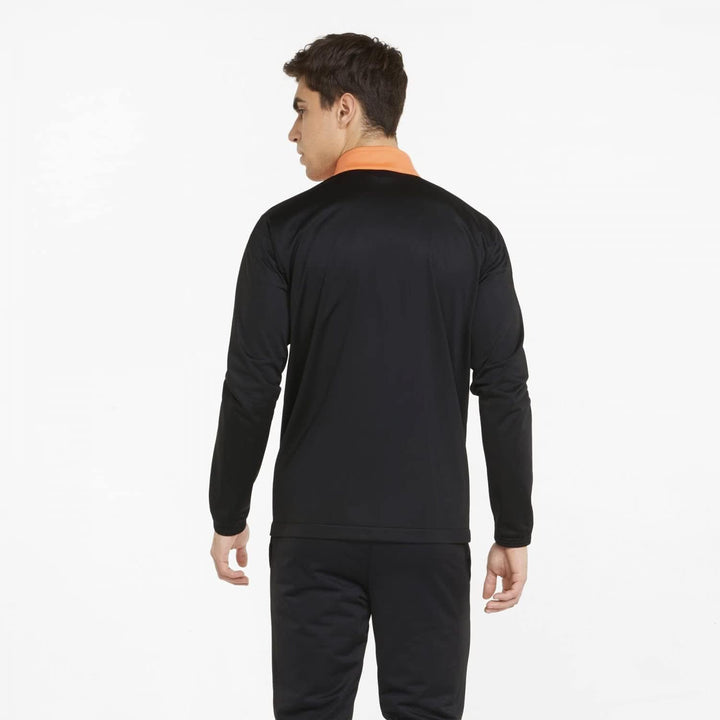 PUMA Herren Individualrise Tracksuit Trainingsanzug S puma black-neon citrus, S puma black-neon citr
