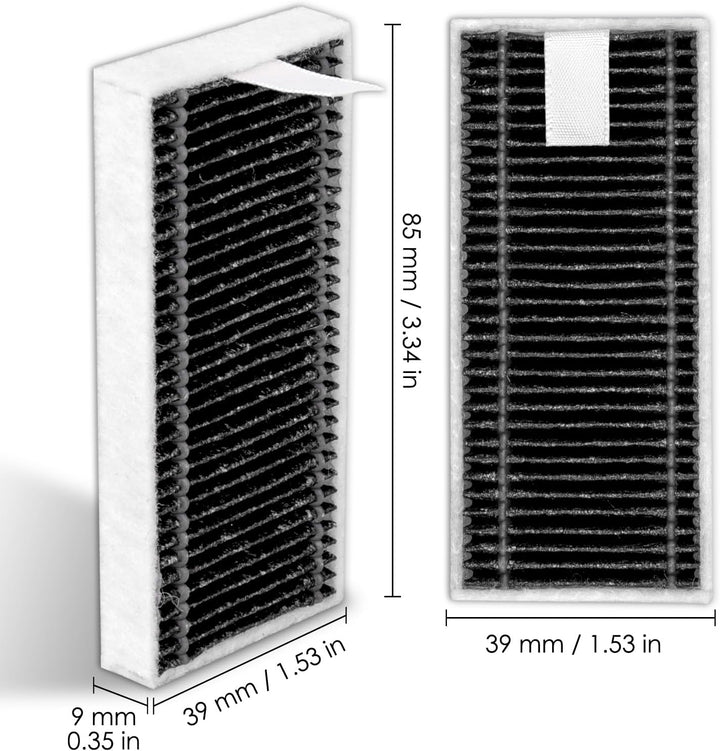 (8 Stück) X8 Pro Omni Ersatz-HEPA-Filter für ECOVACS DEEBOT X8 Pro Omni/ X9 Pro Omni/ T80 Omni/ X8 O