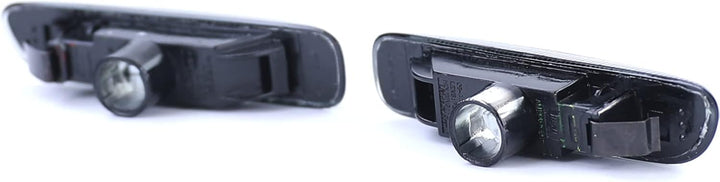 Klarglas Seitenblinker Schwarz Smoke Paar passend für 3er BMW E46 1998-2003