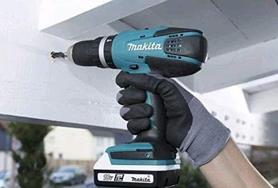 Makita HP457DWEX4 LI Akku-Schlagschrauber 18 V/1,3 Ah 13 mm Durchmesser (2 Batterien + Zubehörset hp