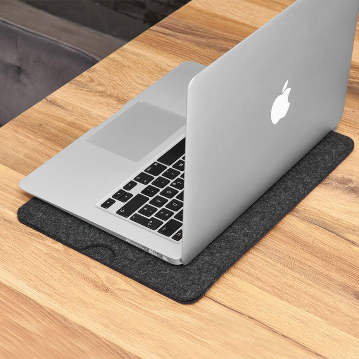 CoverKingz Filz Hülle für MacBook Air 15" / Pro 15" - Notebook Tasche handgefertigt aus Wollfilz - h