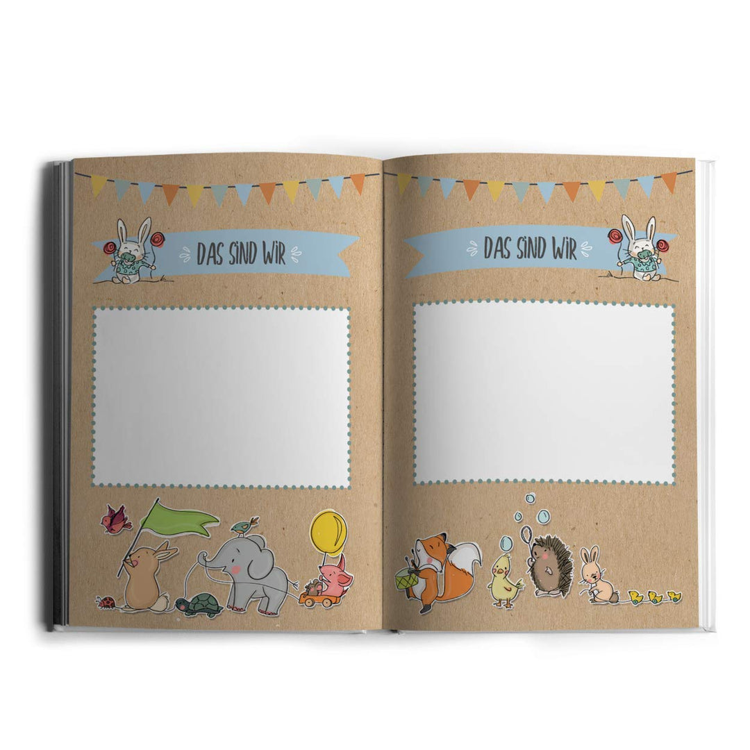 Mein Baby-Party Buch zur Geburt - Gästebuch zur Baby-Shower als tolle Erinnerung für Eltern und Kind