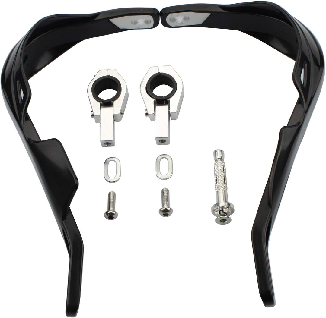 GOOFIT 1" Aluminium-Legierung Lenkerhandbürste Guards Schutzhandschützer Kit Ersatz für Kawasaki Suz