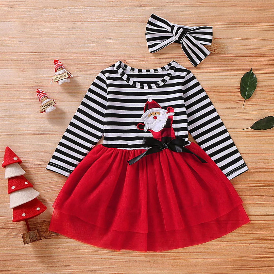Verve Jelly Weihnachten Kleinkind Baby Mädchen Outfits Santa Prinzessin Xmas Party Tutu Rock Kleider
