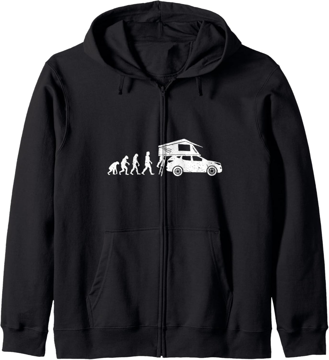 Dachzelt Evolution | Geschenk für Dachzelt Camper Camping Kapuzenjacke